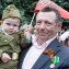 Сотрудники Кубаньэнерго на праздничном шествии 9 Мая